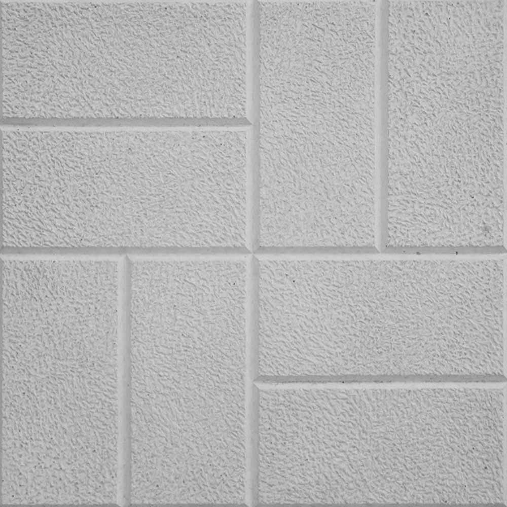 Armert betonghelle 8 tegl 40 × 40 cm – grå