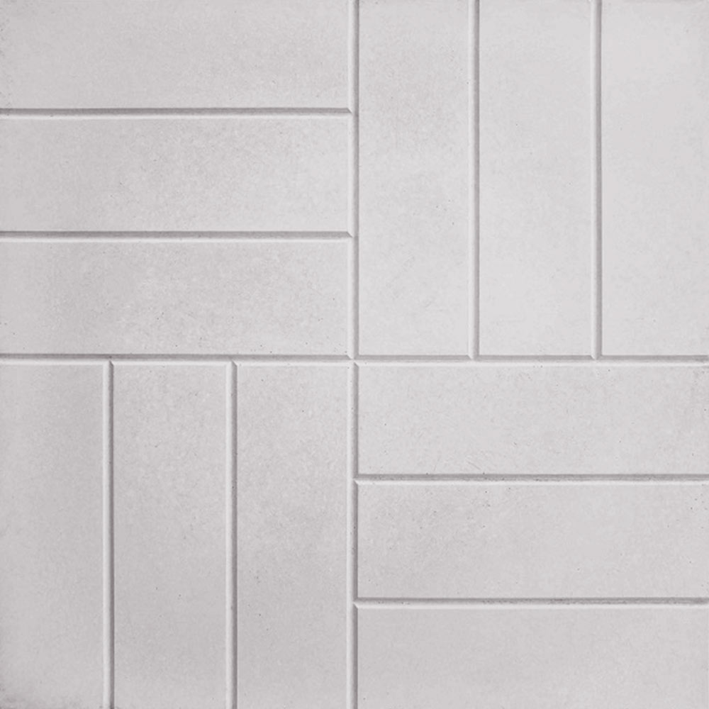 Armert betonghelle 12 tegl 50 × 50 cm – grå