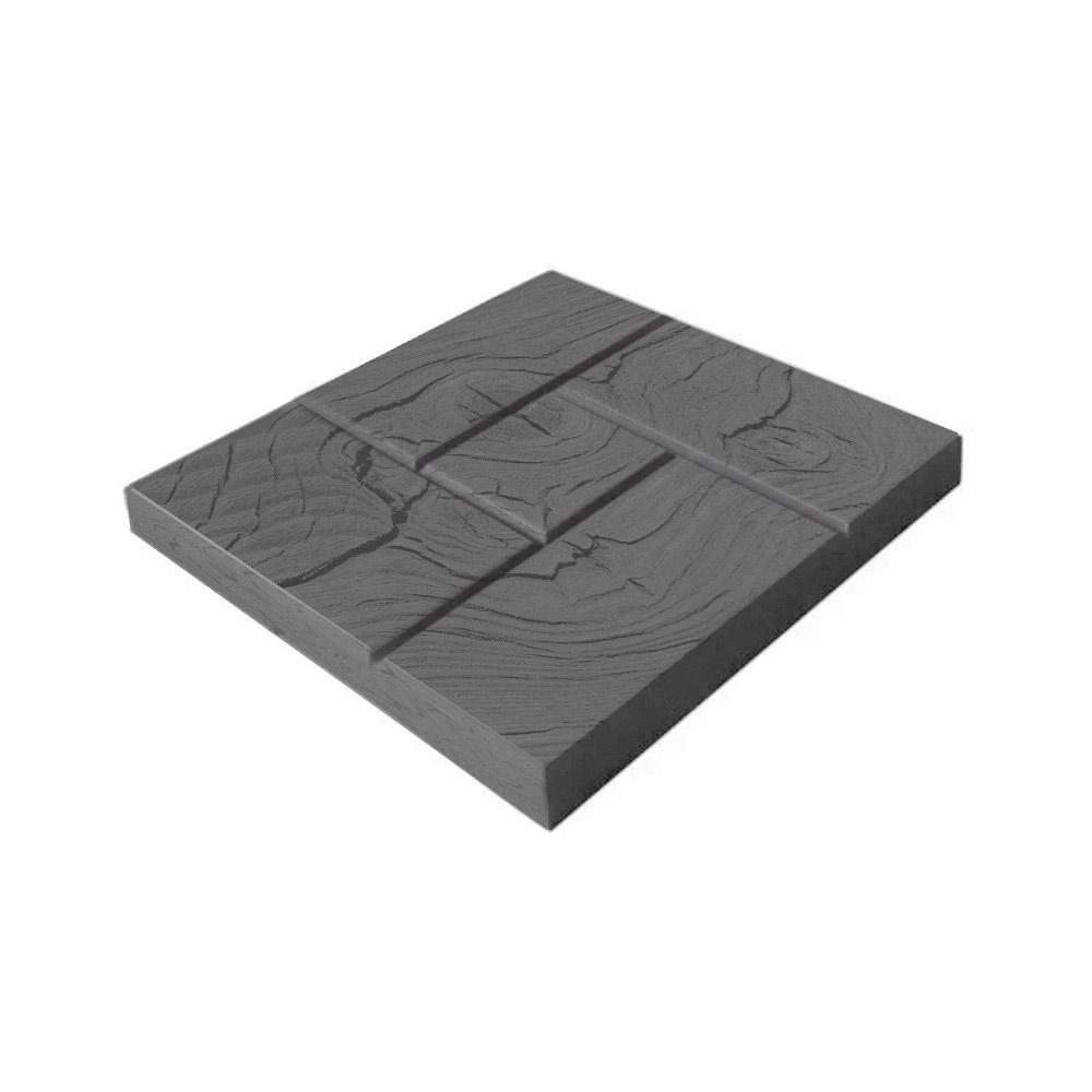 Betonghelle Kvadrat bord 30 × 30 cm – svart