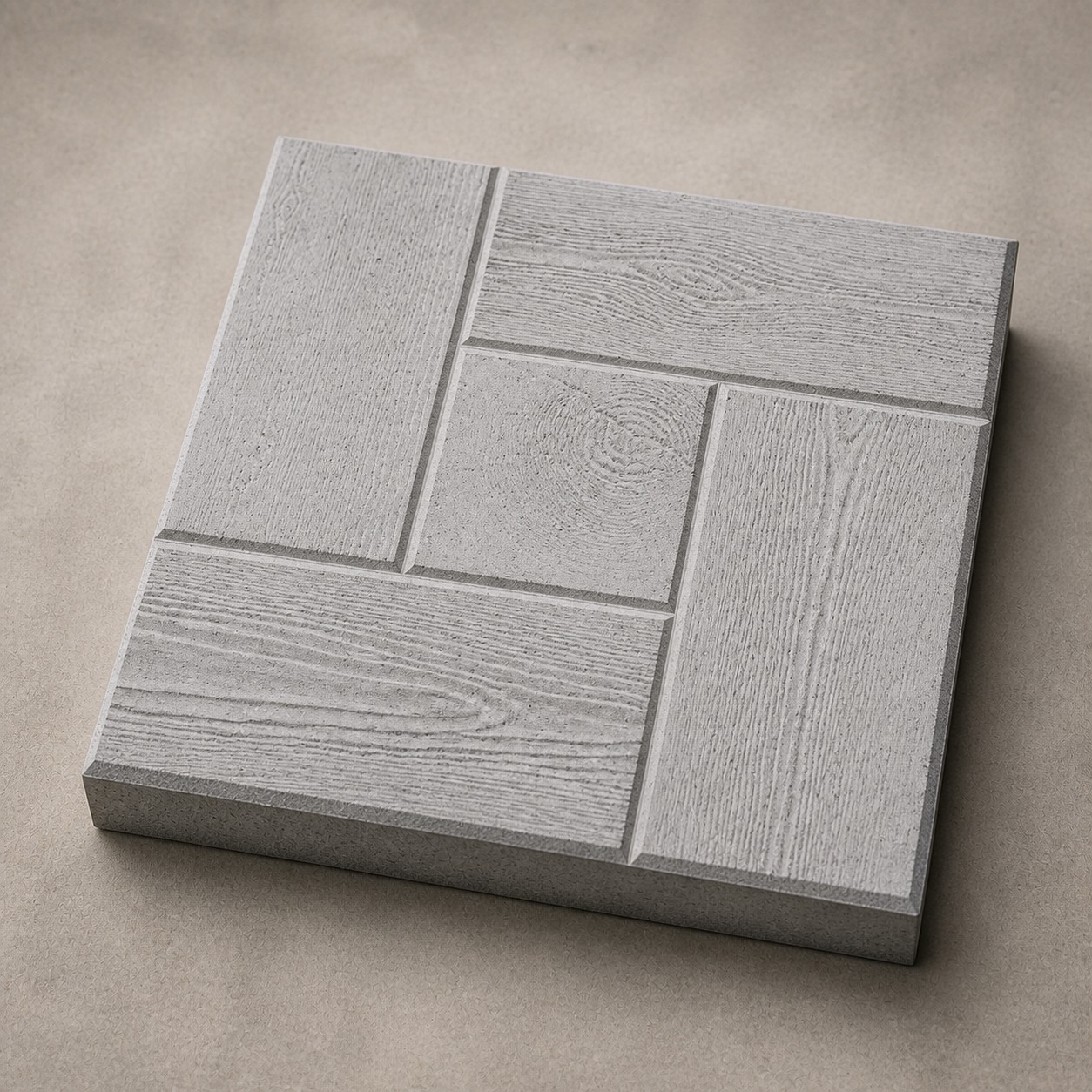 Betonghelle Parkett 30 × 30 cm